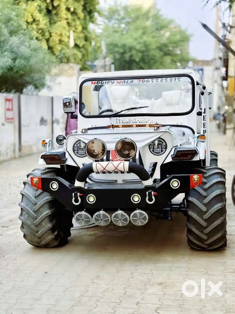 Jeep Mahindra Customized Open Jeep Closed Thar Modified