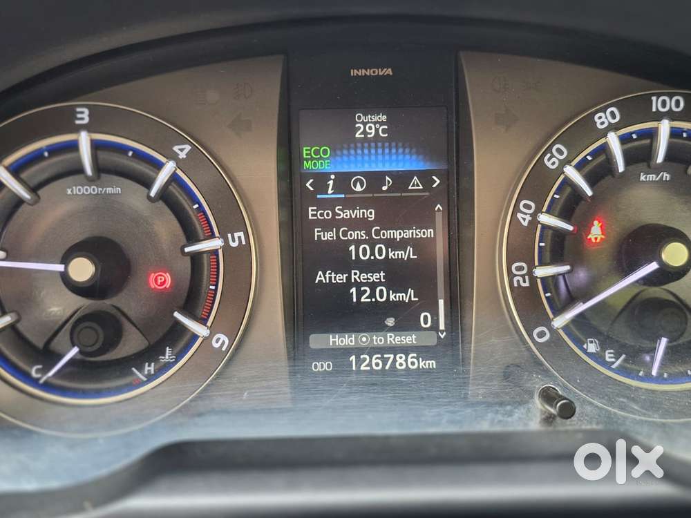 Toyota Innova Crysta Zx 2.4 Diesel 7 Seater, 2016, Diesel