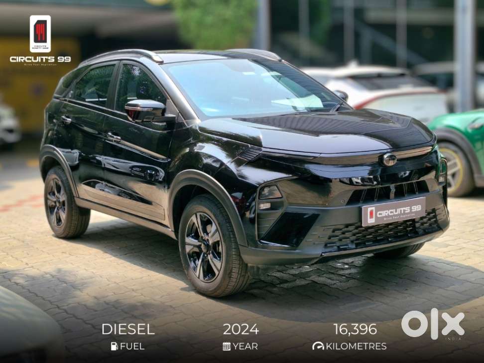 Tata Nexon Xza Plus Diesel Dark Edition, 2024, Diesel