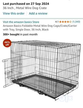 Dog cage olx best sale