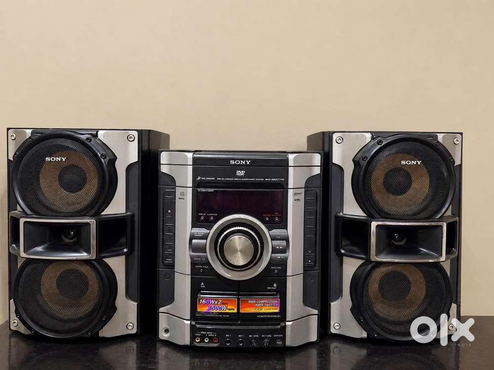 Sony MHC- GNZ777D (Genezi series) mini hi-fi component music system
