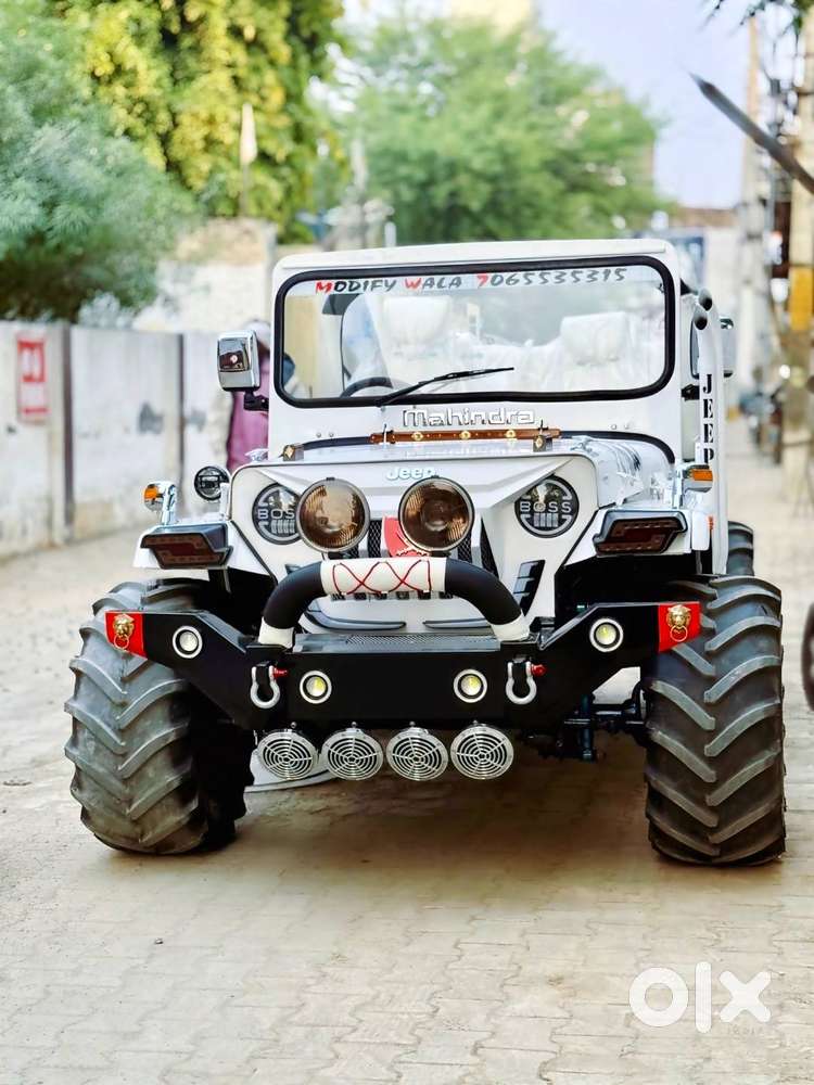 Modified Convertible Jeep Premium Alloy Wheels Open Modified Jeep