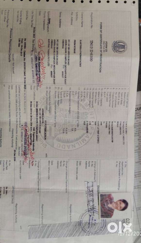 Honda City 2015-2017 I Dtec V, 2016, Diesel