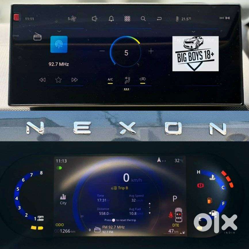 Tata Nexon Creative Plus S 1.2 Revotron Petrol 7dca Dt, 2025, Petrol