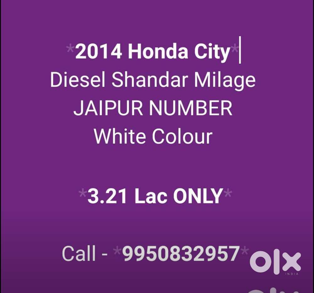 Honda City 2014-2015 I Dtec V, 2014, Diesel