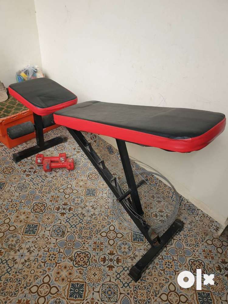 Adjustable bench online olx