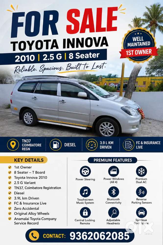 Toyota Innova 2.5 Diesel 2010