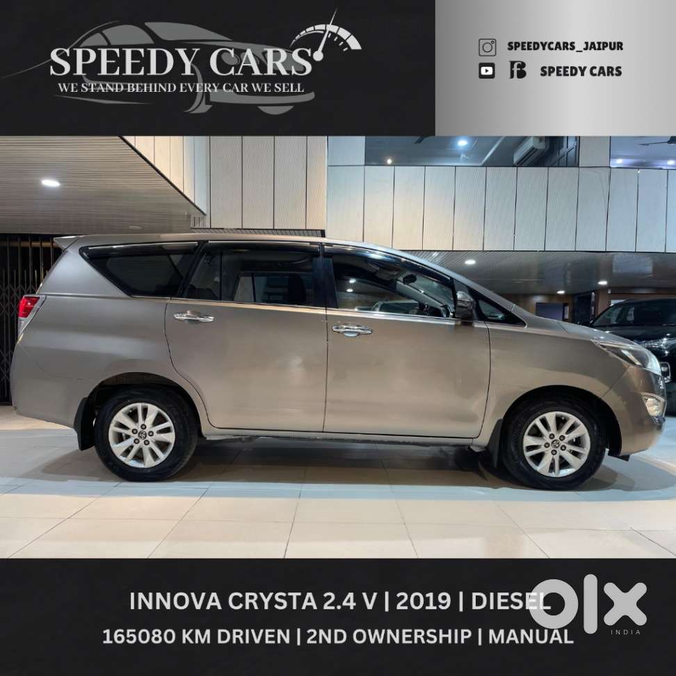 Toyota Innova Crysta 2.4 V 8 Str, 2019, Diesel