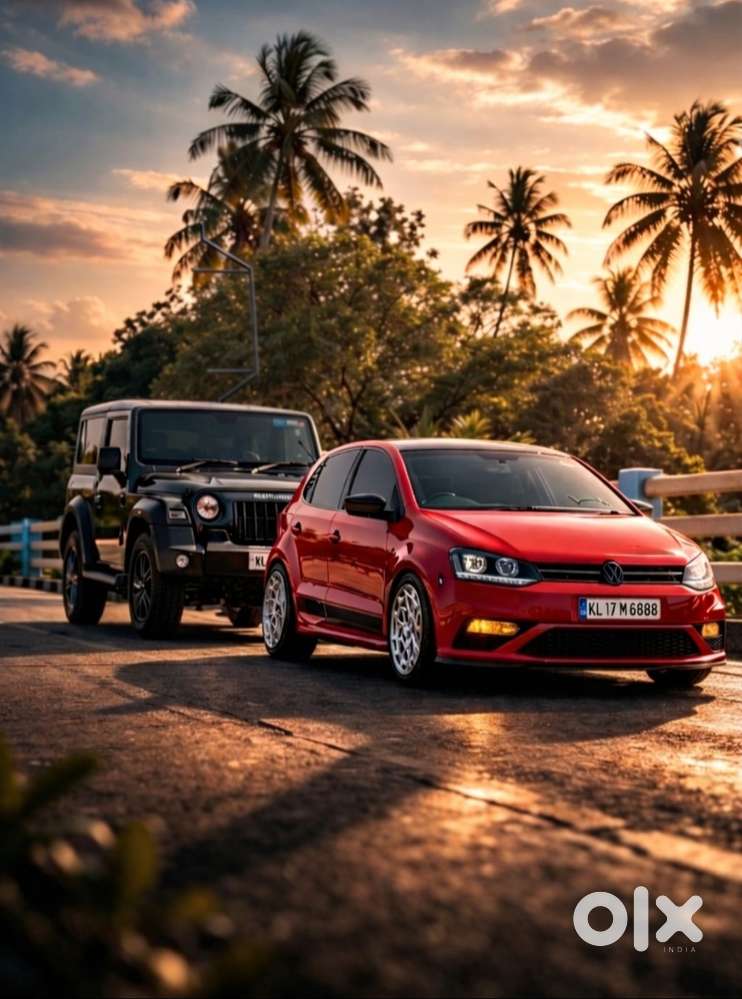 Volkswagen Polo Red Color 2015 Diesel For Sale