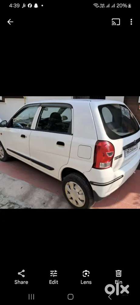 Maruti Suzuki Alto 2012 Lxi Petrol Manual