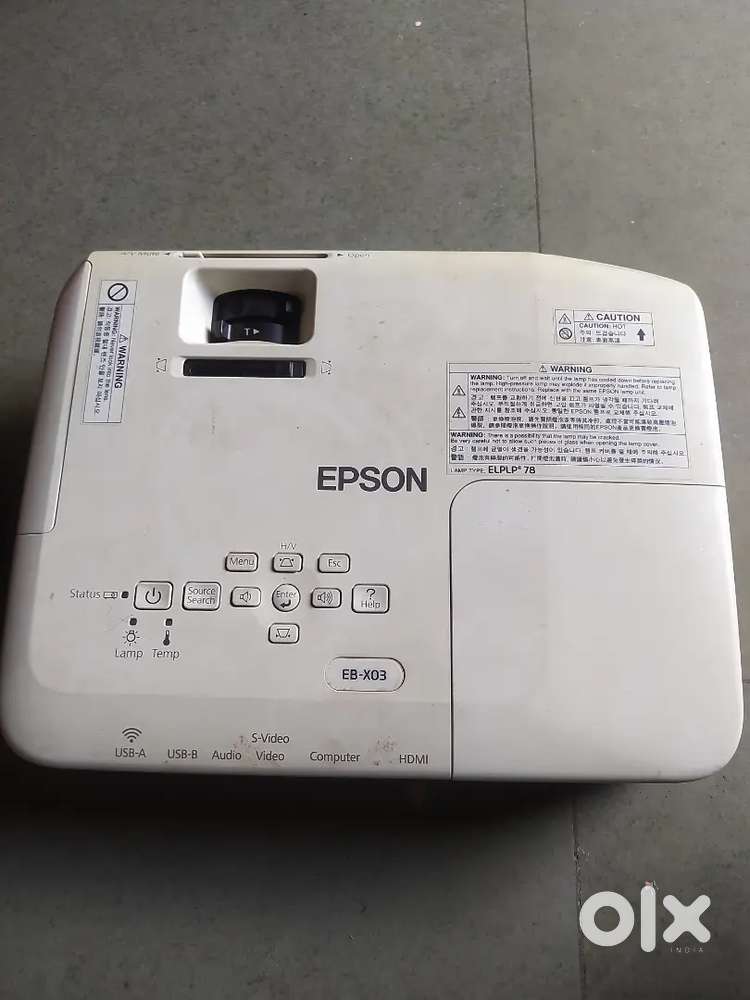 Sell faster full condition EPSON EB-X03 projector - Hard Disks ...