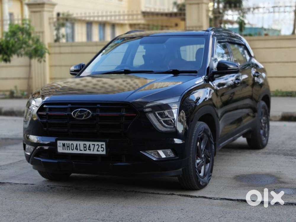Hyundai Creta 1.5 S Plus Knight Petrol, 2022, Petrol