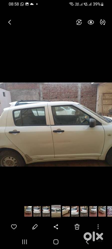 Maruti Swift Lxi Petrol White 2009