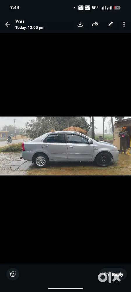 Toyota Etios 2011 Petrol 155000 Km Driven