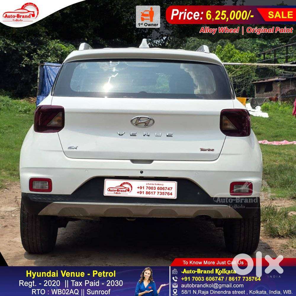 Hyundai Venue Sx (o) Mt 1.0 Turbo, 2020, Petrol
