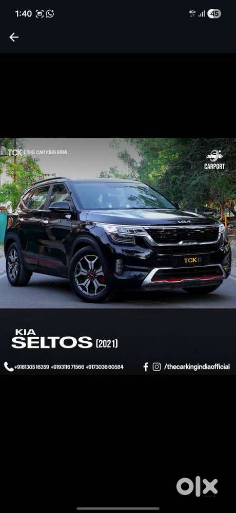 Kia Seltos 1.5 Gtx+ Diesel At, 2021, Diesel