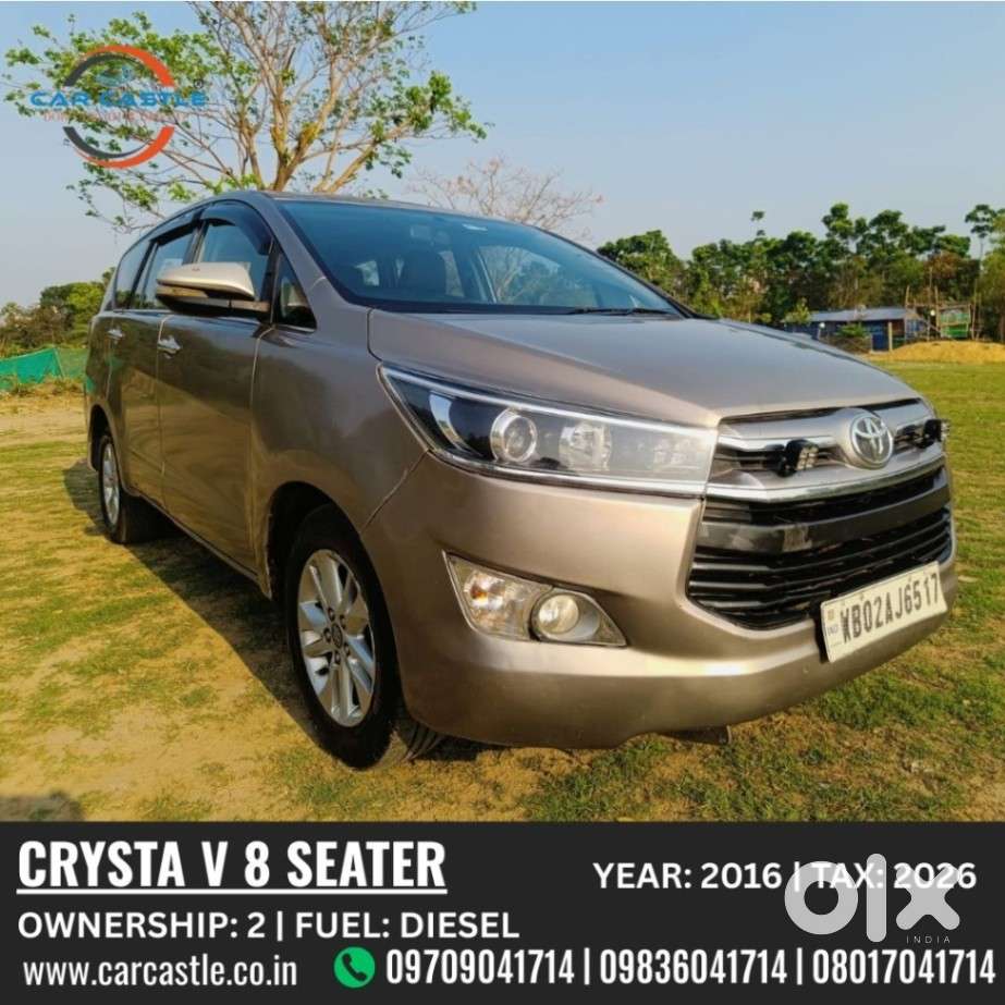 Toyota Innova Crysta 2.4 V 8 Str, 2016, Diesel