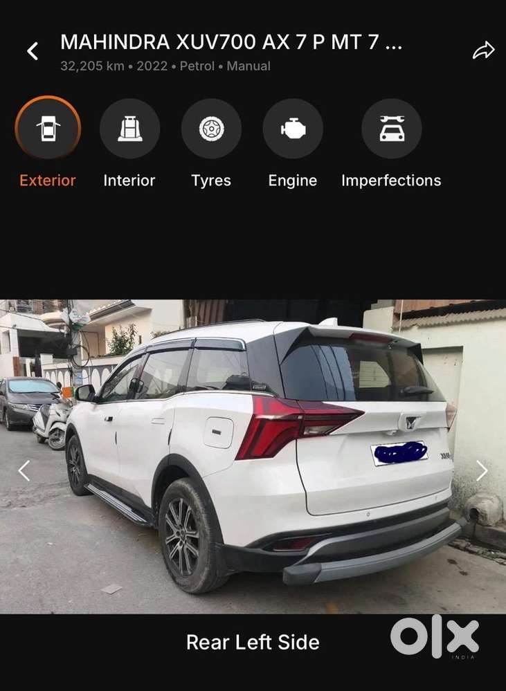 Mahindra Xuv 700 Mt Ax7 Petrol Like Brand New
