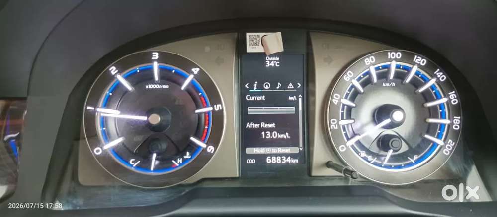Toyota Innova 2.5 Vx 8 Str, 2018, Diesel