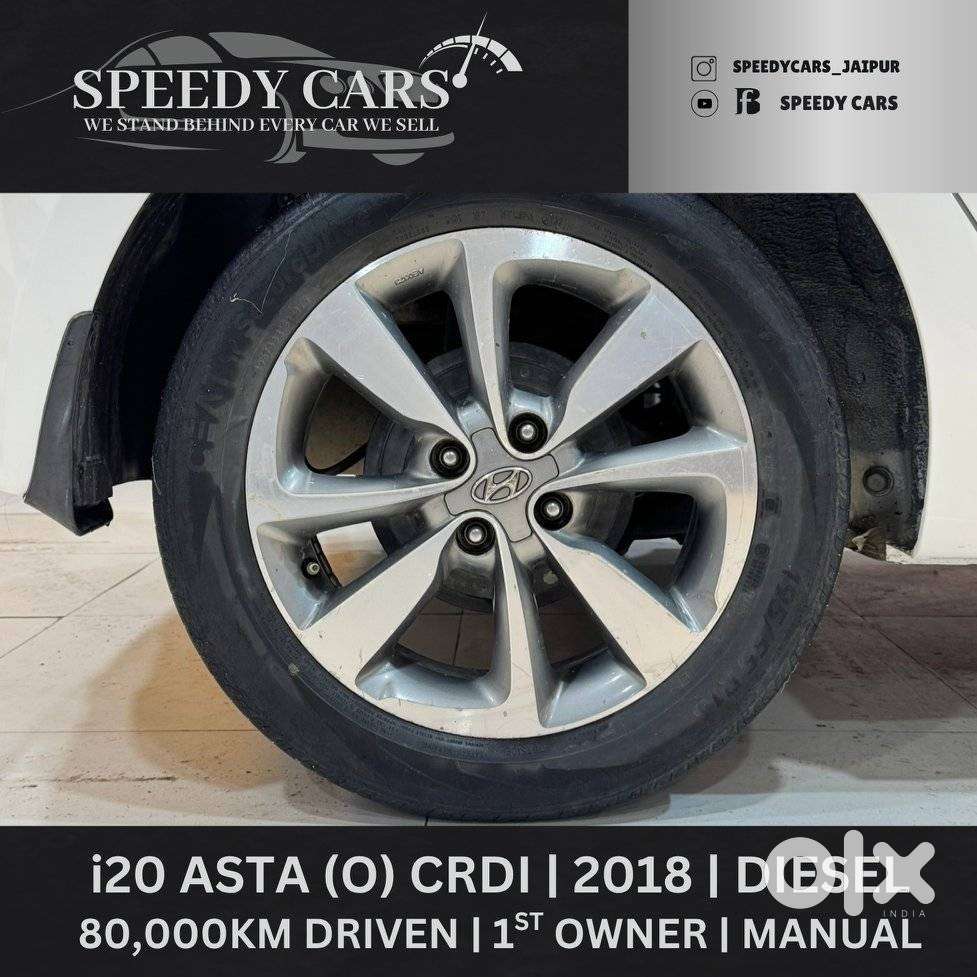 Hyundai I20 Asta Option Diesel, 2018, Diesel