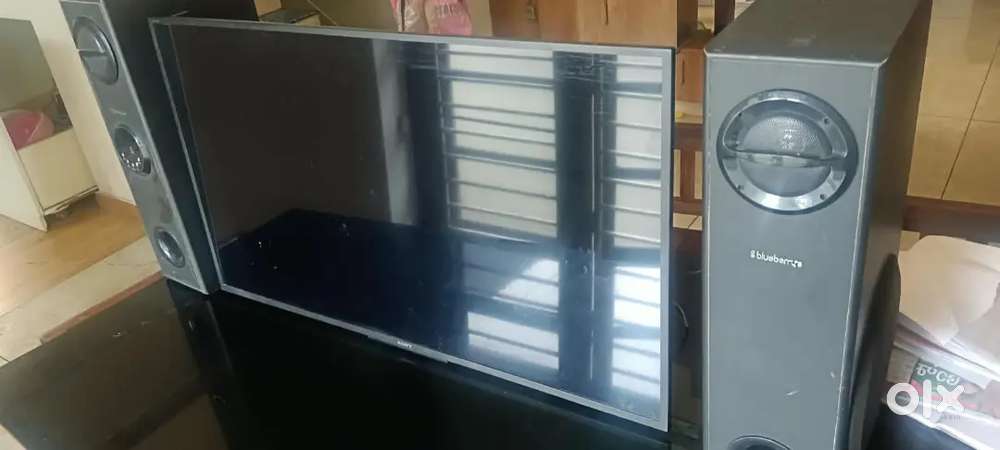 TV and Subwoofer