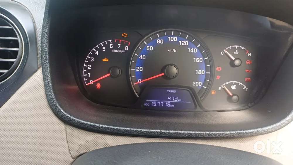 Hyundai Xcent Petrol + Cng 2018