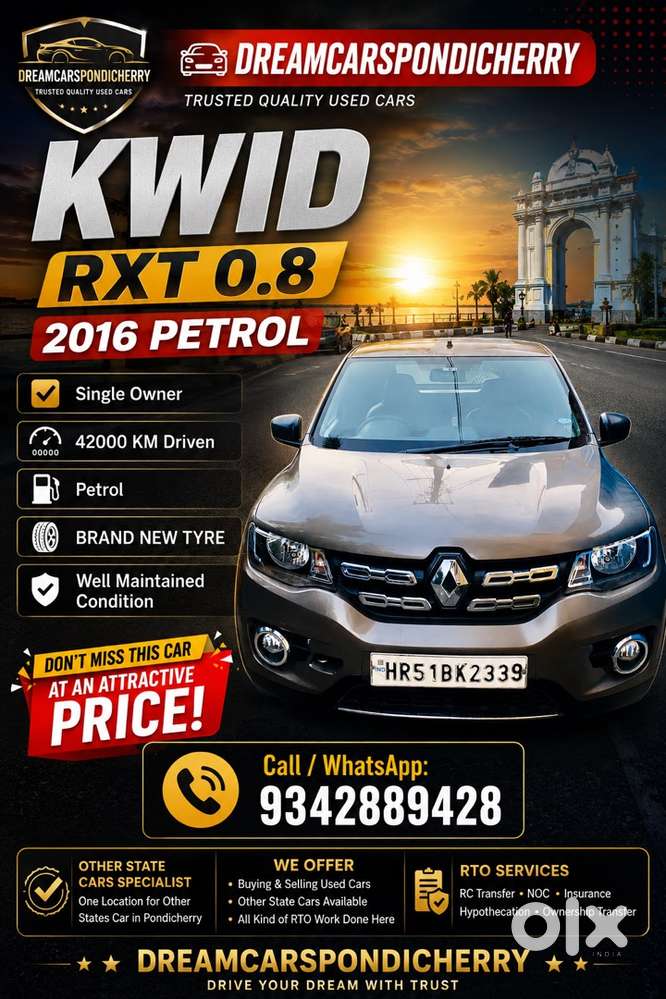 Renault Kwid Petrol 2016