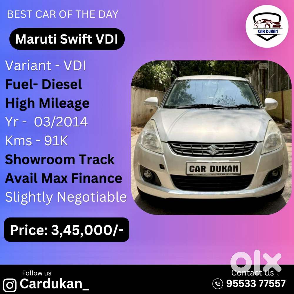 Maruti Suzuki Swift 2011-2014 Vdi, 2014, Diesel