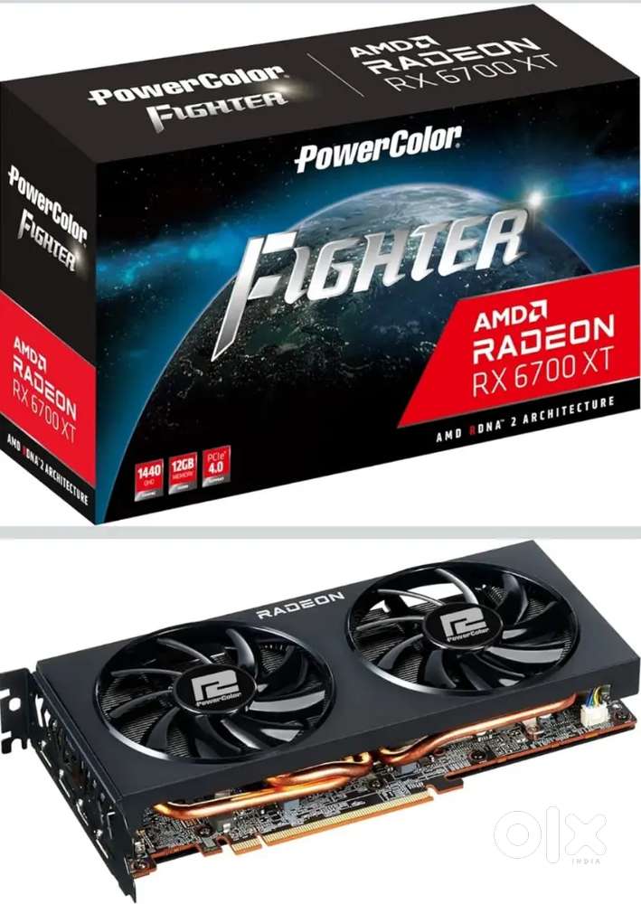 6700XT 12GB! Powercolor Fighter! Excellent condition ! Box