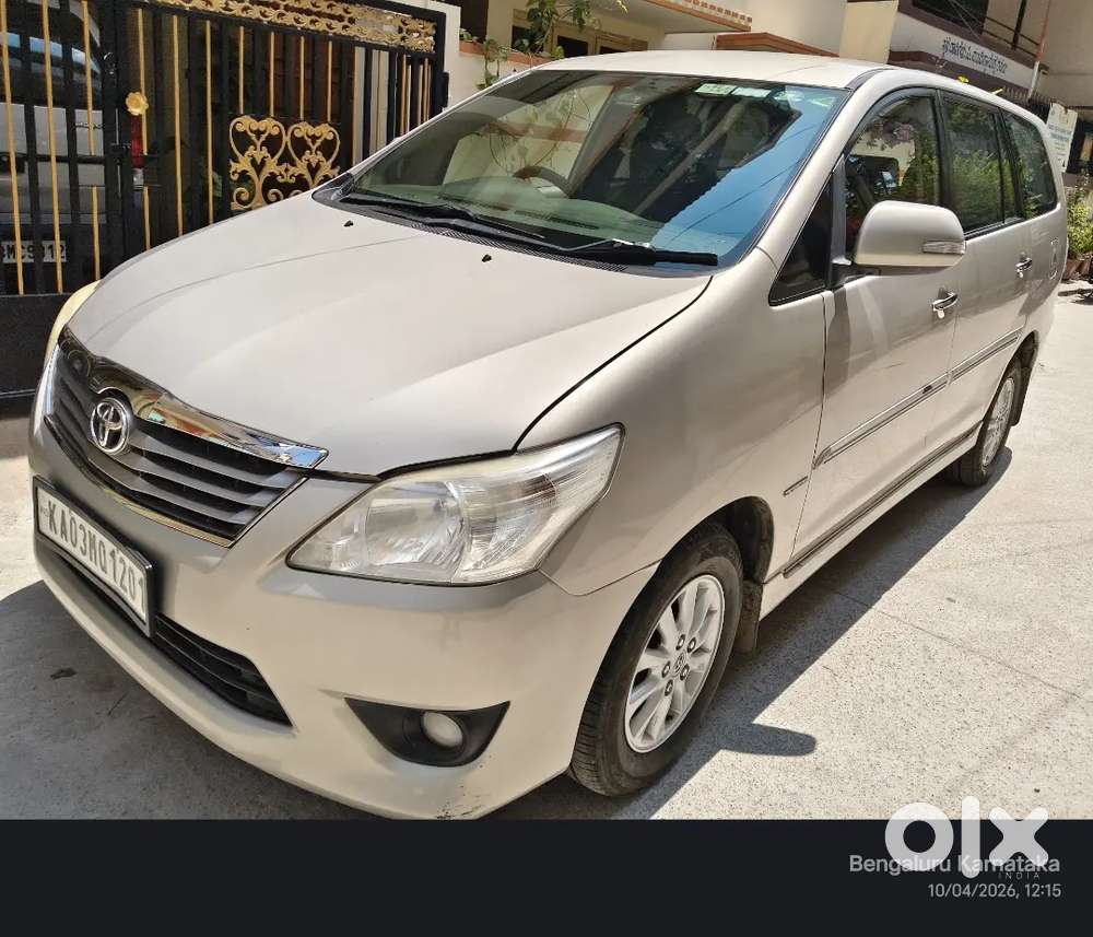 Toyota Innova Vx 2012-first Owner