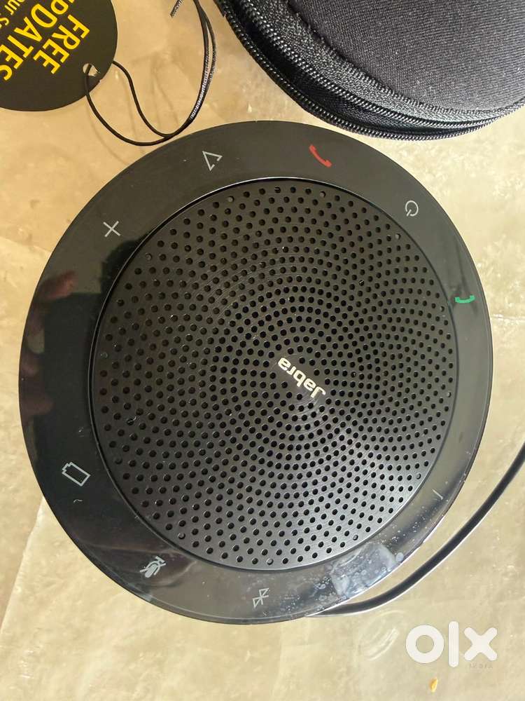Jabra 510MS bluetooth conference Speakerphone with box & cover