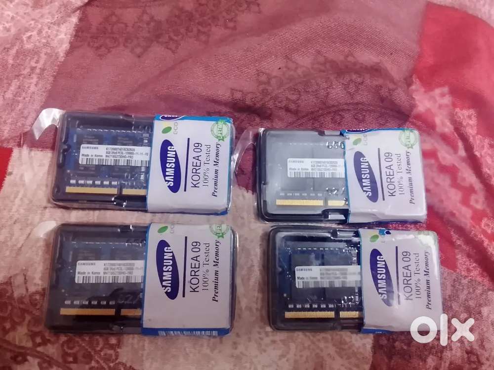 RAM's DDR3 8gb - 4 pieces