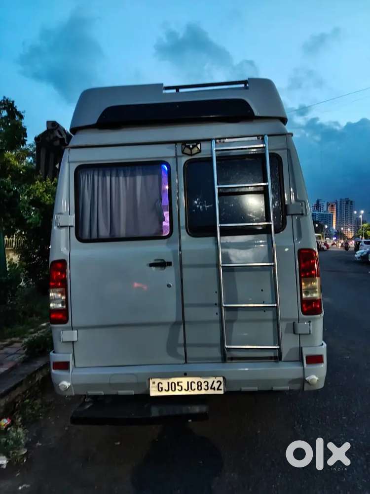 Force Motors Tempo Traveller  Vanity Van Modified Atesh Let Bathroom