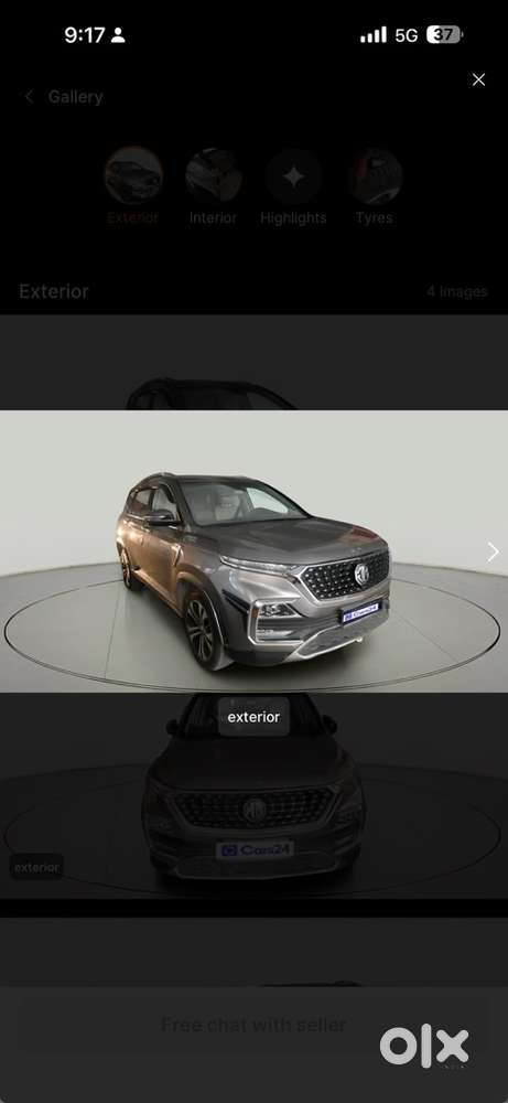 Mg Hector 2022 Petrol 58580 Km Driven