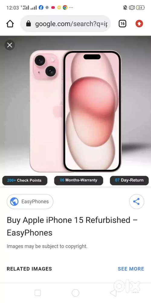 iPhone 15 for Sale in new condition