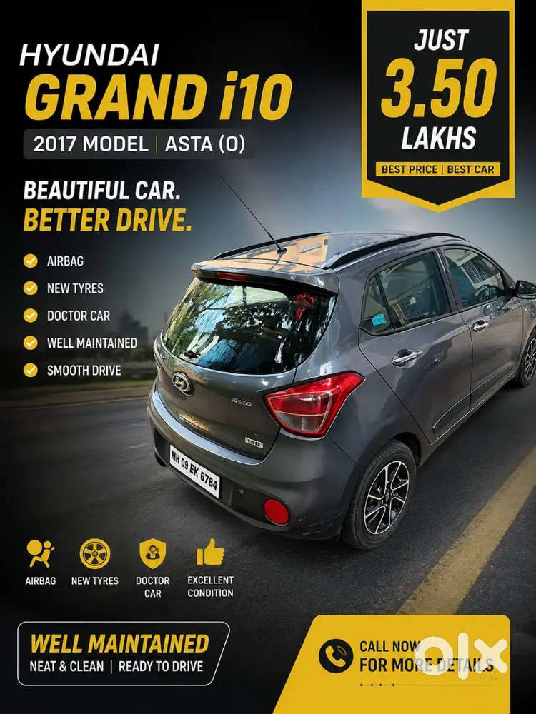 Hyundai Grand I10 Crdi 2017 Diesel Button Start
