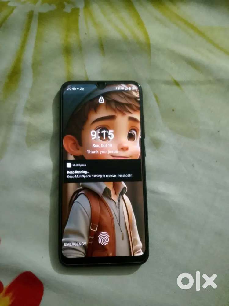 Mi a3 original display fingerprint warking 6 128  box nal