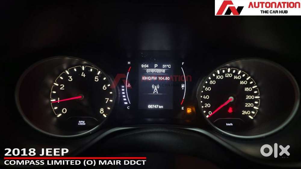 Jeep Compass 1.4 Limited (o) Petrol Dct, 2018, Petrol