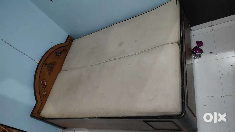 Personal Carpenter-made wood and plywood folding double bed - Beds ...