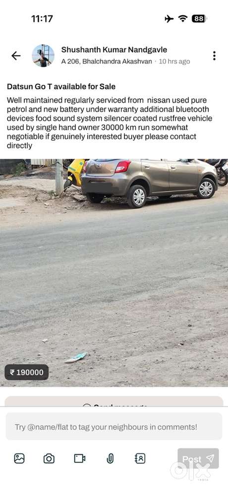 Datsun Go Petrol 2016 Car
