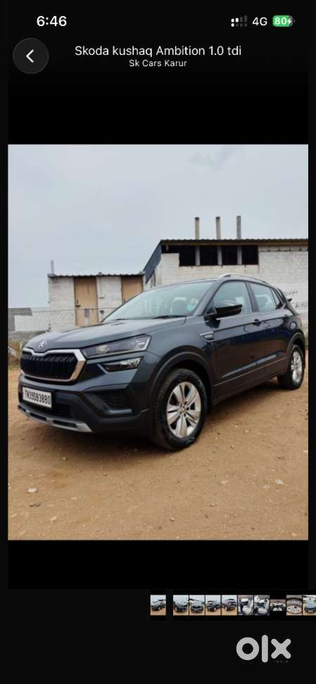 Skoda Kushaq 1.0 Tsi Ambition, 2023, Petrol