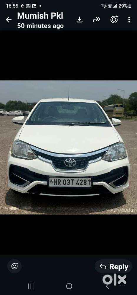 Toyota Etios Gd Sp, 2015, Diesel