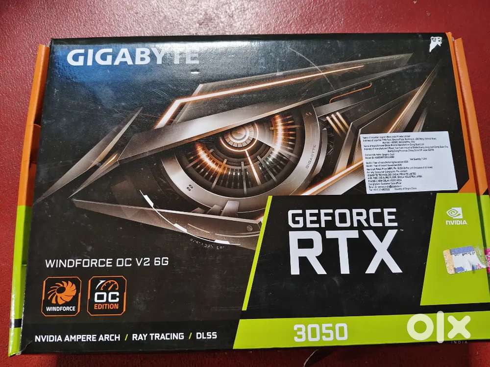 RTX 3050 Graphics card