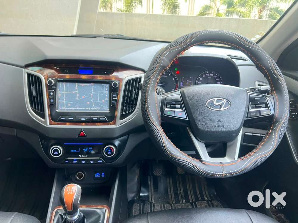 Creta Sx+ 1st Owner 58k Km Petrol Manual 2017