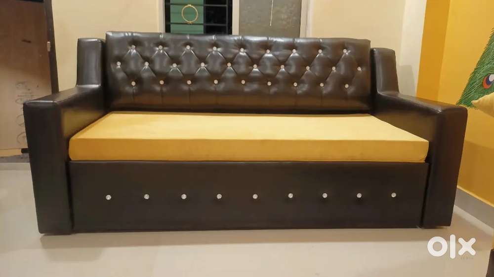 New sofa cum bed and box Sofa & Dining 1753796392