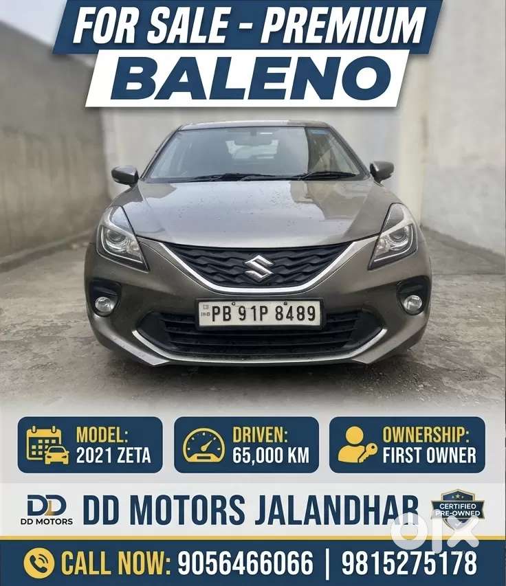 Maruti Suzuki Baleno Zeta, 2021, Petrol