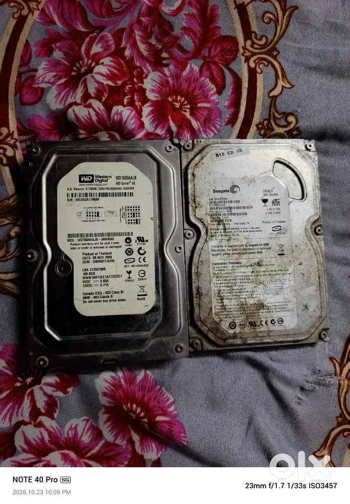 Hdd hai 160gb+160gb do hai