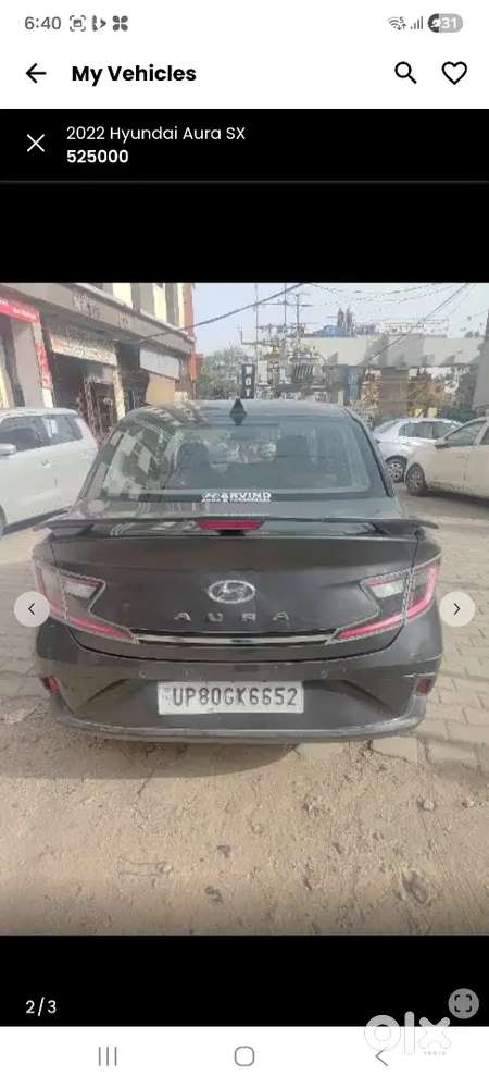 Hyundai Aura 2022 Petrol 38000 Km Driven