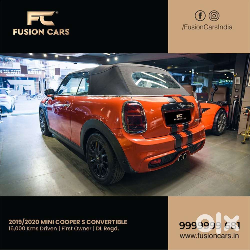 Mini Cooper Convertible S, 2019, Petrol