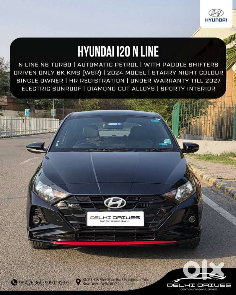 Hyundai I20 N Line N6 1.0 Turbo Dct, 2024, Petrol